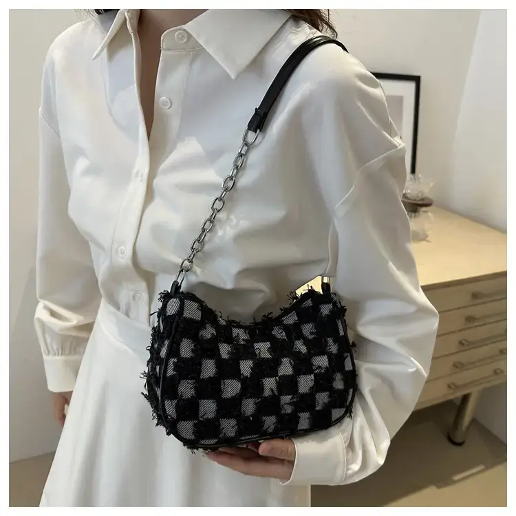 Denim Crossbody Bag Women 2024 Autumn Winter Fashionable — feature 38