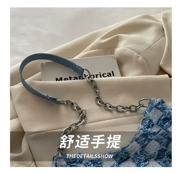 Denim Crossbody Bag Women 2024 Autumn Winter Fashionable — feature 7