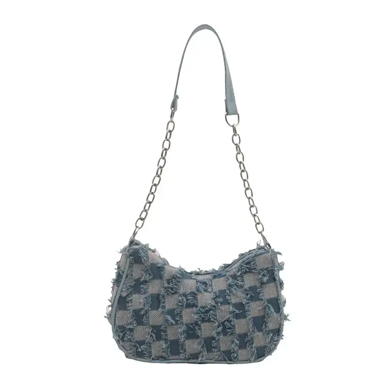 Denim Crossbody Bag Women 2024 Autumn Winter Fashionable - Image 2