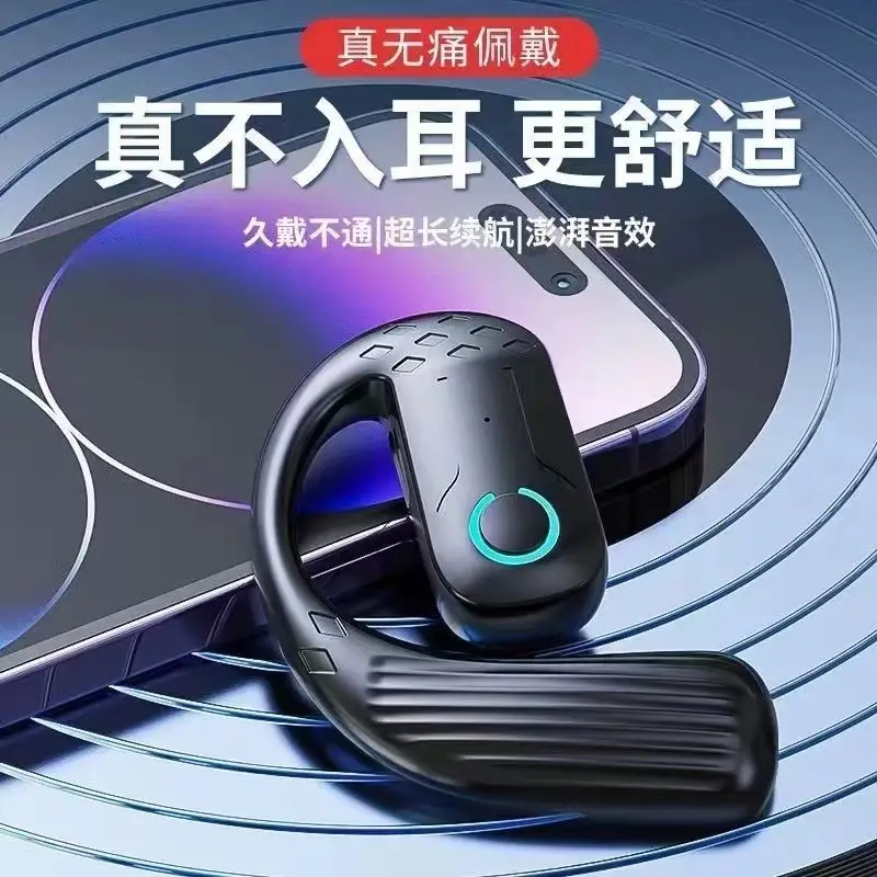 Non-In-Ear Bluetooth 5.4 Headset with Long Battery