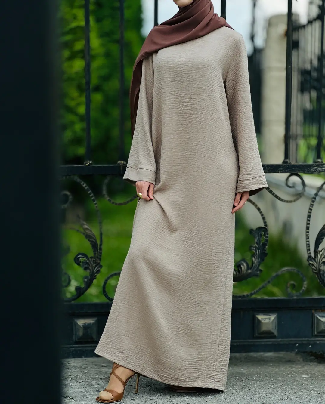 In-Stock Cross-Border Women's Clothing Aliexpress Amazon Turkey Solid Color Spring and Summer Dresses Wholesale from Manufacturers — feature 6