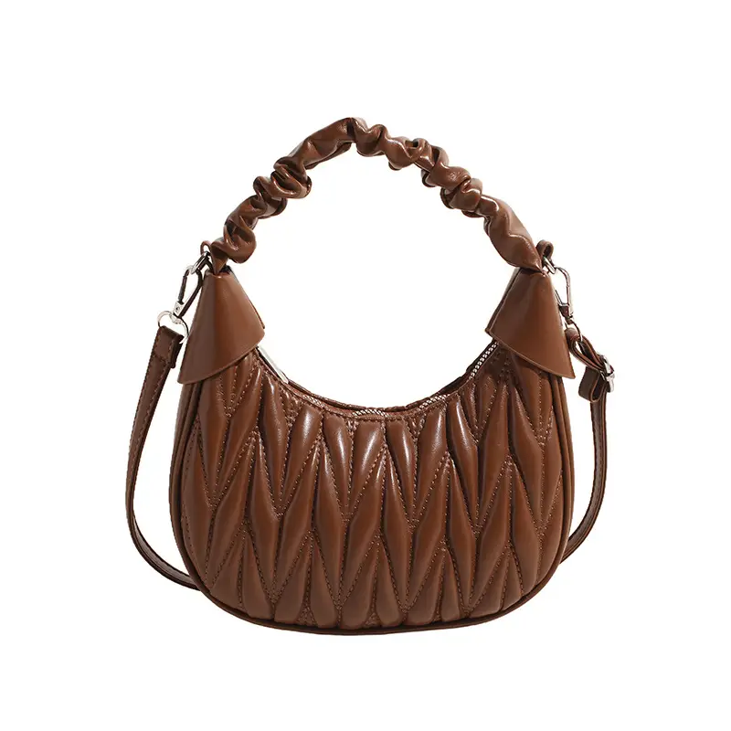 Pink Quilted Shoulder Bag for Women