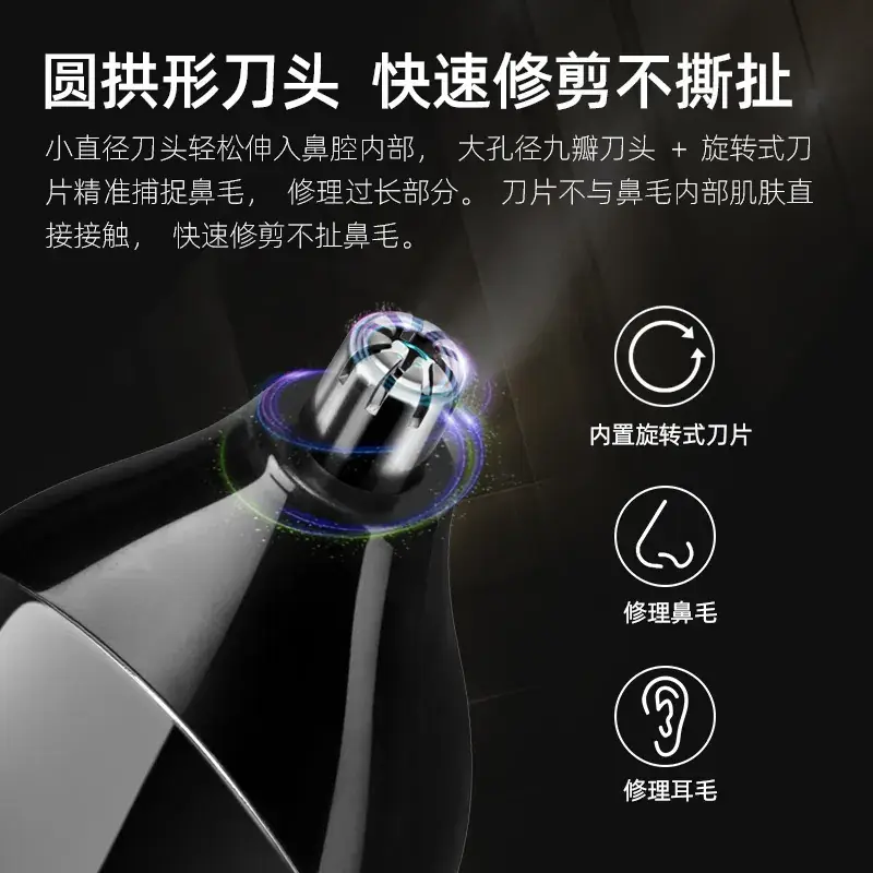 Multifunctional Electric Hair Clipper with 3 Attachments - Image 12