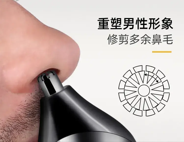 Multifunctional Electric Hair Clipper with 3 Attachments — feature 4