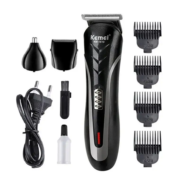 Multifunctional Electric Hair Clipper with 3 Attachments - Image 3