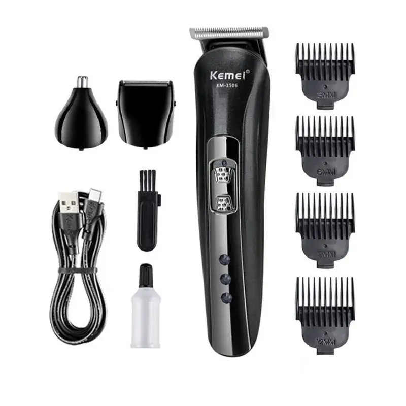 Multifunctional Electric Hair Clipper with 3 Attachments - Image 6