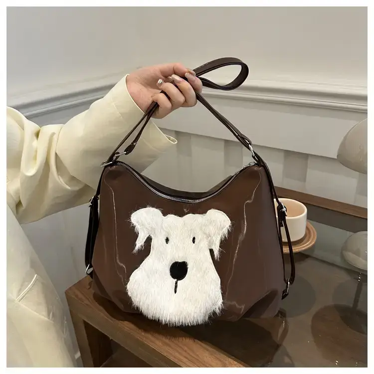 Women's One-Shoulder Faux Fur Backpack 2024 — feature 16