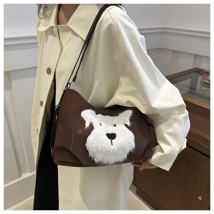 Women's One-Shoulder Faux Fur Backpack 2024 — feature 18