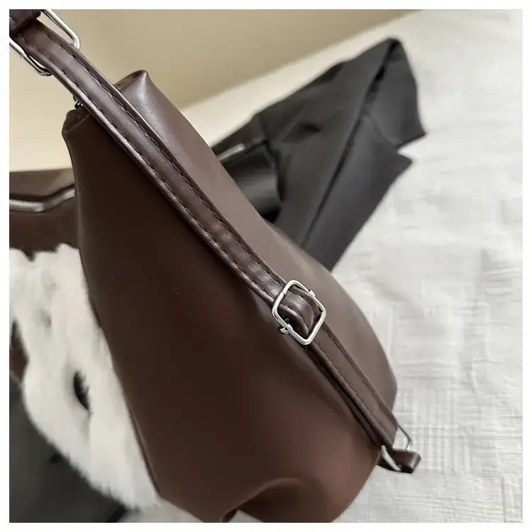 Women's One-Shoulder Faux Fur Backpack 2024 — feature 21