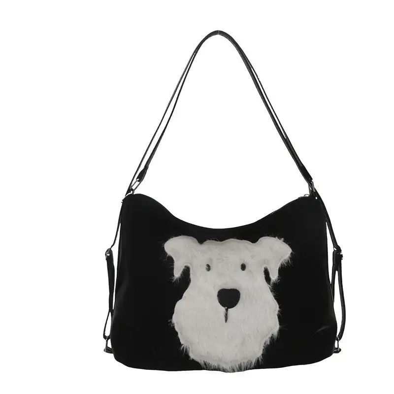 Women's One-Shoulder Faux Fur Backpack 2024 — feature 6
