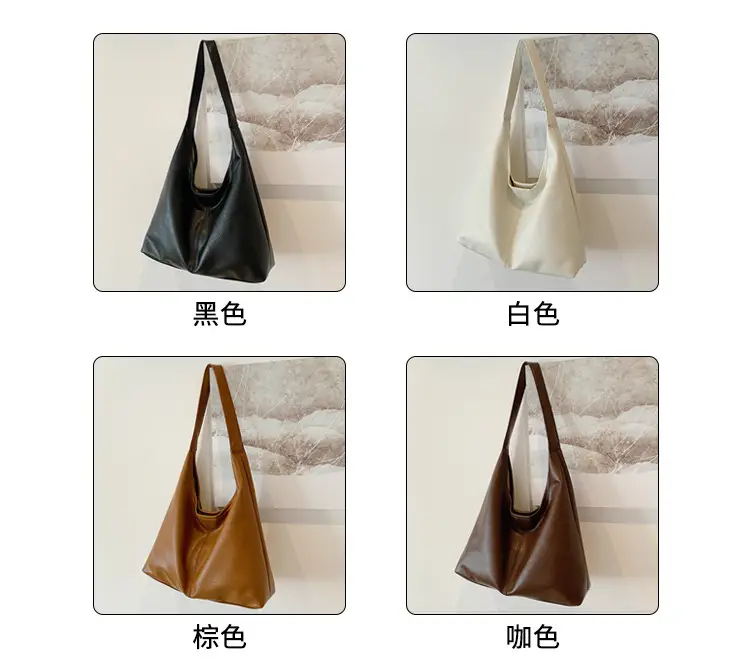 Brown Leather Tote Bag for Women, Large Capacity, Retro Design — feature 5