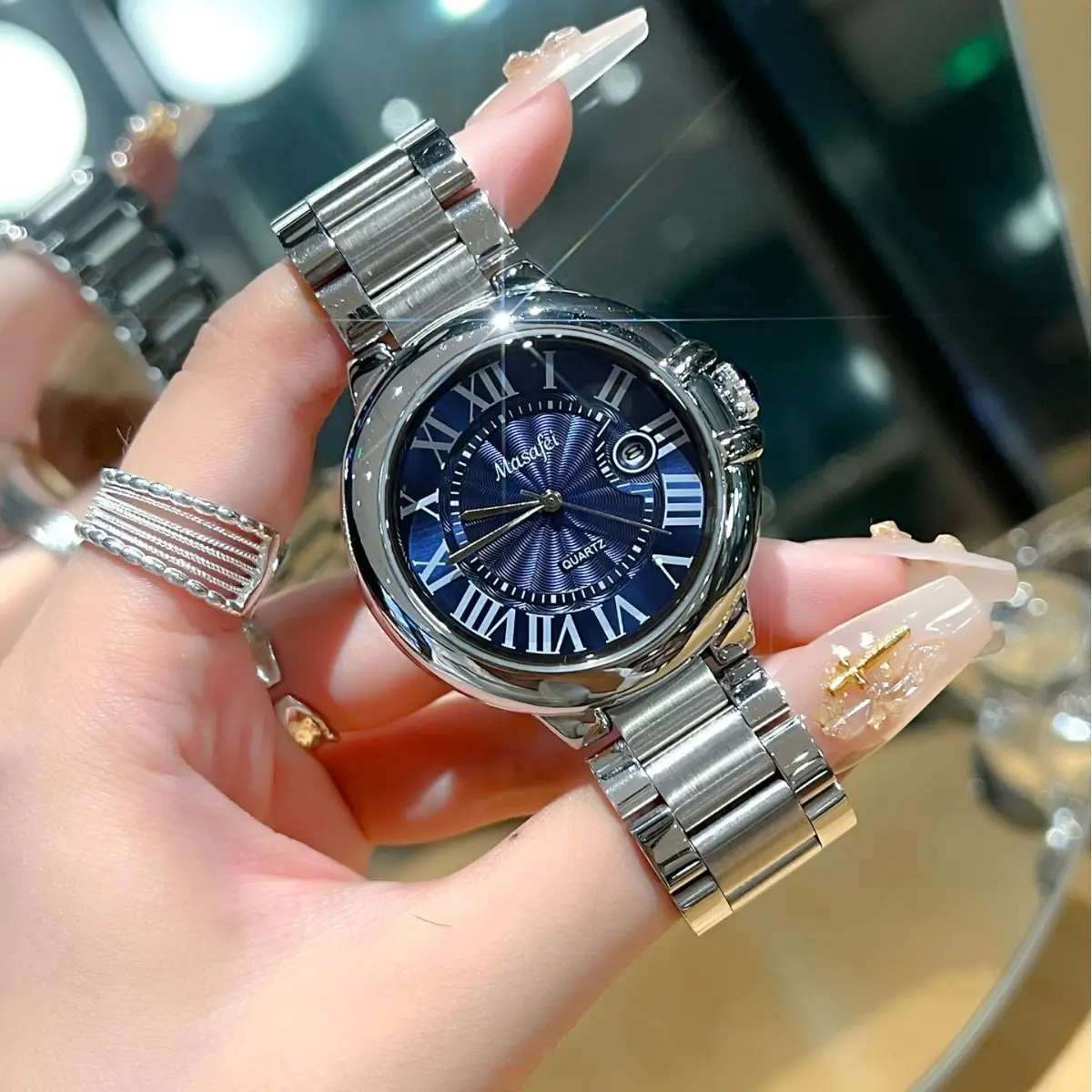 Luminous Balloon Watch for Men Women Stainless Steel - Image 4