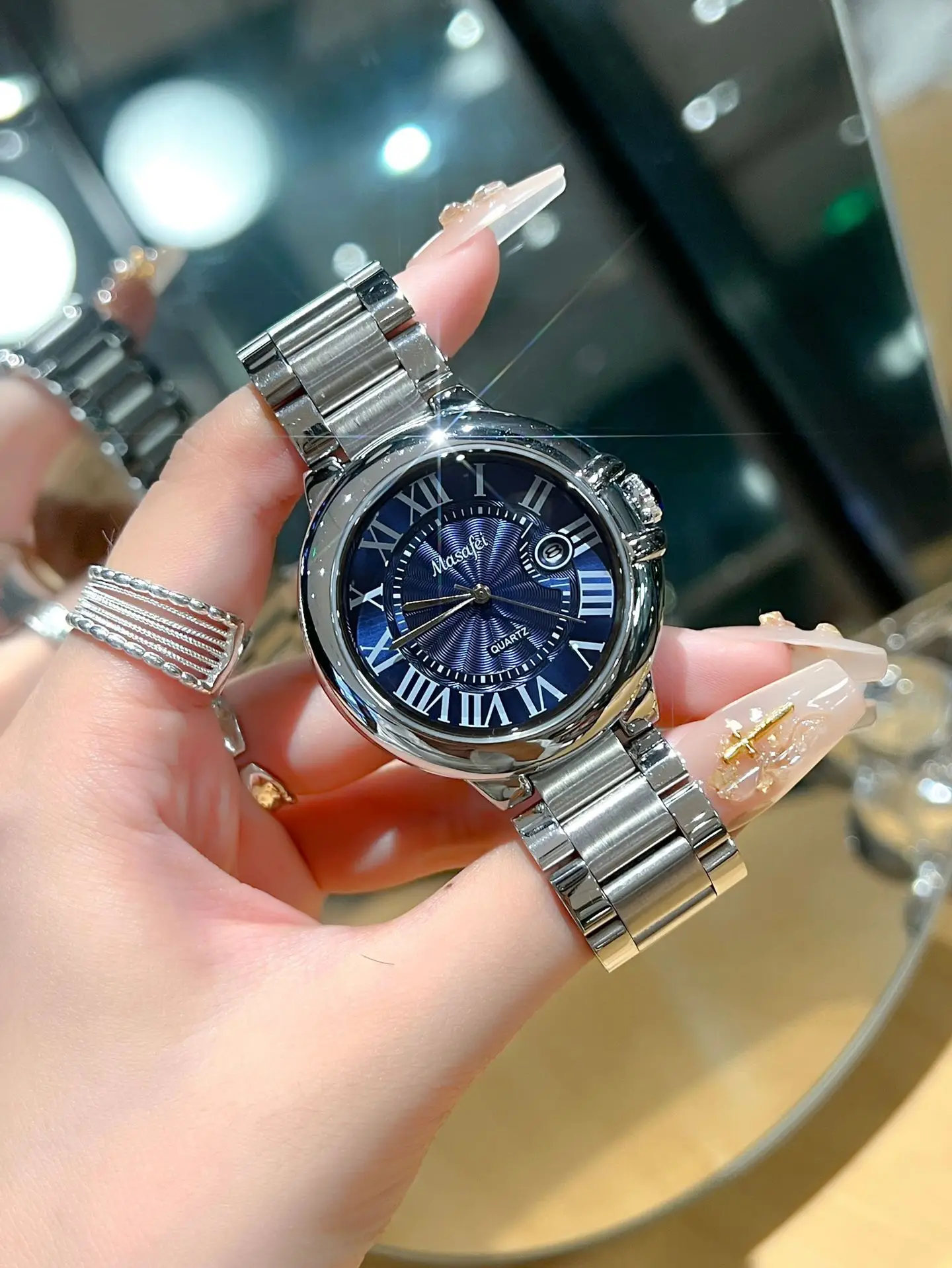 Luminous Balloon Watch for Men Women Stainless Steel - Image 2