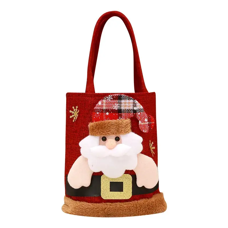 Cross-Border Santa Apple Candy Bag for Kids Christmas Gift - Image 43