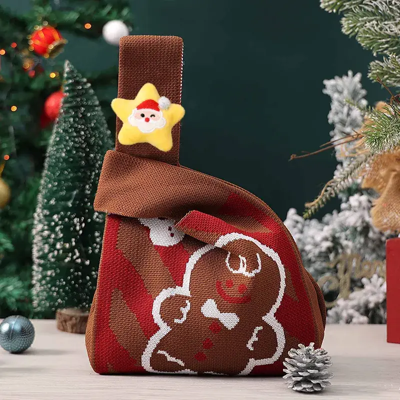Cross-Border Santa Apple Candy Bag for Kids Christmas Gift - Image 23
