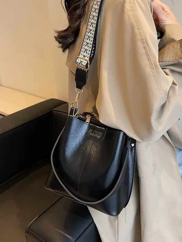 Brown Leather Crossbody Bag for Women 2026 - Image 4