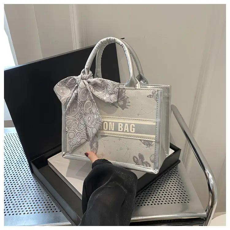 Women's Transparent Patterned Shoulder Bag 2024 Winter — feature 13