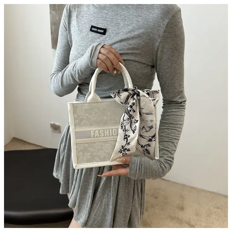 Women's Transparent Patterned Shoulder Bag 2024 Winter — feature 16