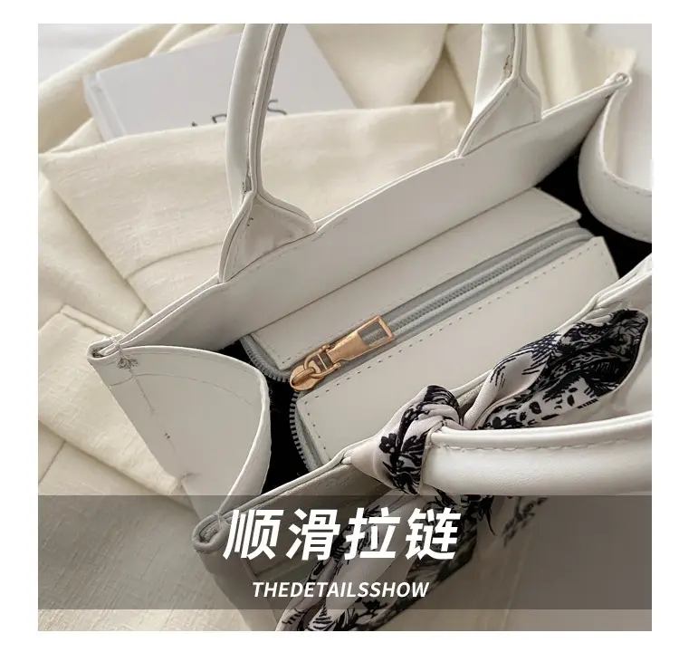 Women's Transparent Patterned Shoulder Bag 2024 Winter — feature 4