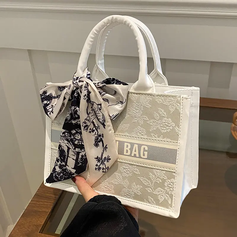 Women's Transparent Patterned Shoulder Bag 2024 Winter - Image 2