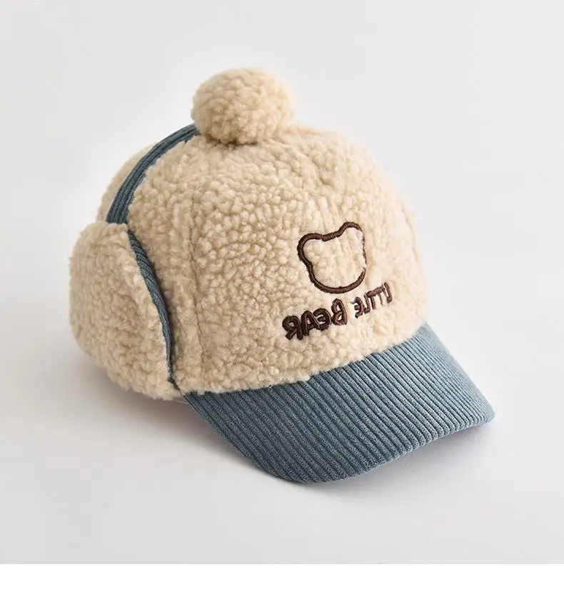 Plush Winter Hats for Boys Girls Cute Warm Cap — feature 20