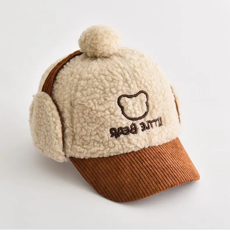 Plush Winter Hats for Boys Girls Cute Warm Cap — feature 21