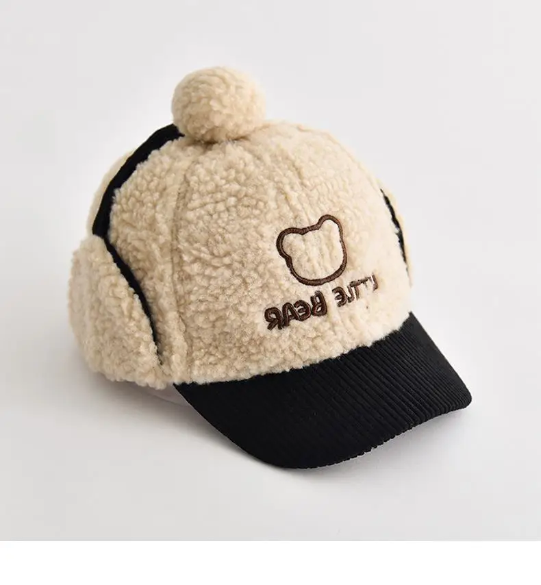 Plush Winter Hats for Boys Girls Cute Warm Cap — feature 22