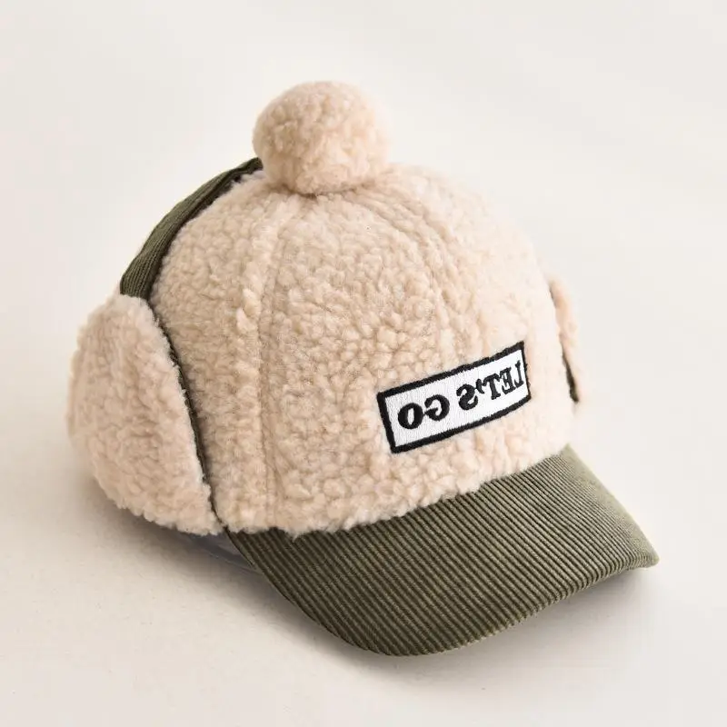 Plush Winter Hats for Boys Girls Cute Warm Cap - Image 11