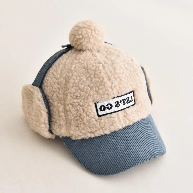 Plush Winter Hats for Boys Girls Cute Warm Cap - Image 12