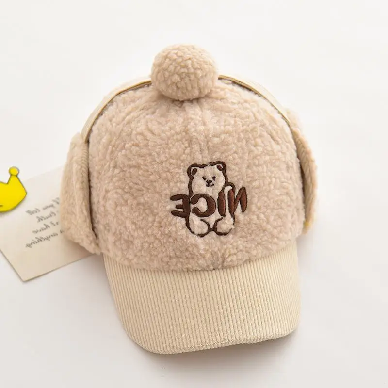 Plush Winter Hats for Boys Girls Cute Warm Cap - Image 13