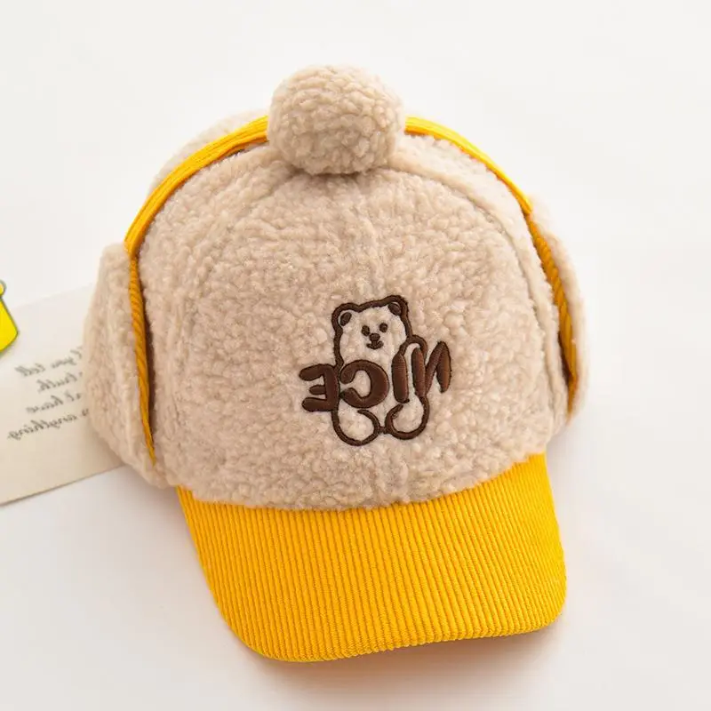 Plush Winter Hats for Boys Girls Cute Warm Cap - Image 15