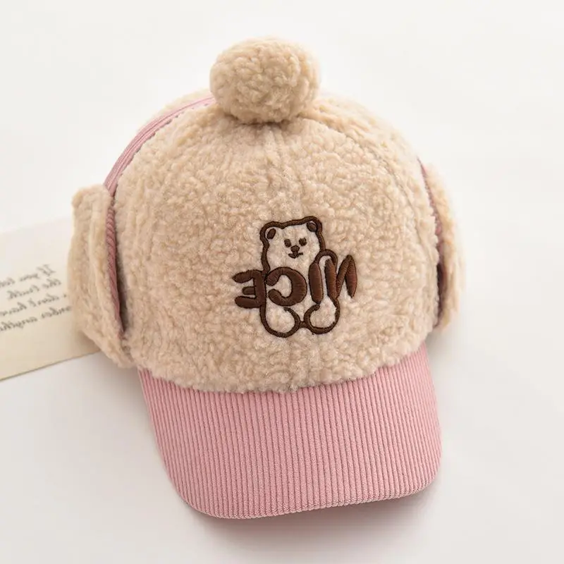 Plush Winter Hats for Boys Girls Cute Warm Cap - Image 16
