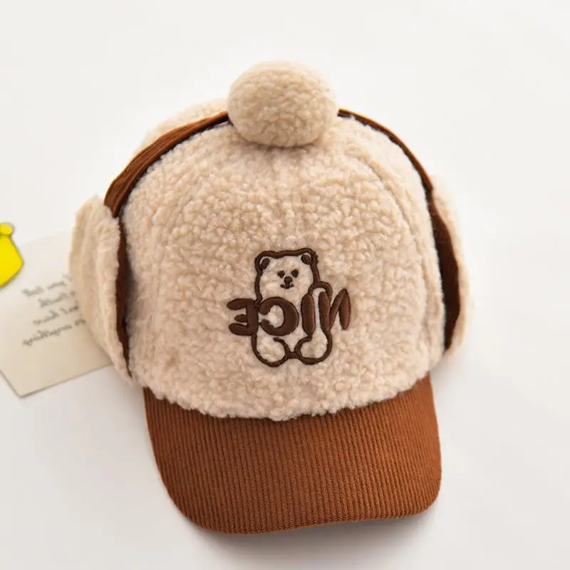 Plush Winter Hats for Boys Girls Cute Warm Cap - Image 17