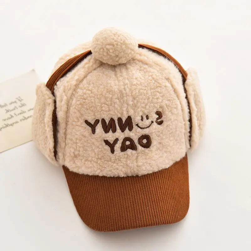 Plush Winter Hats for Boys Girls Cute Warm Cap - Image 19