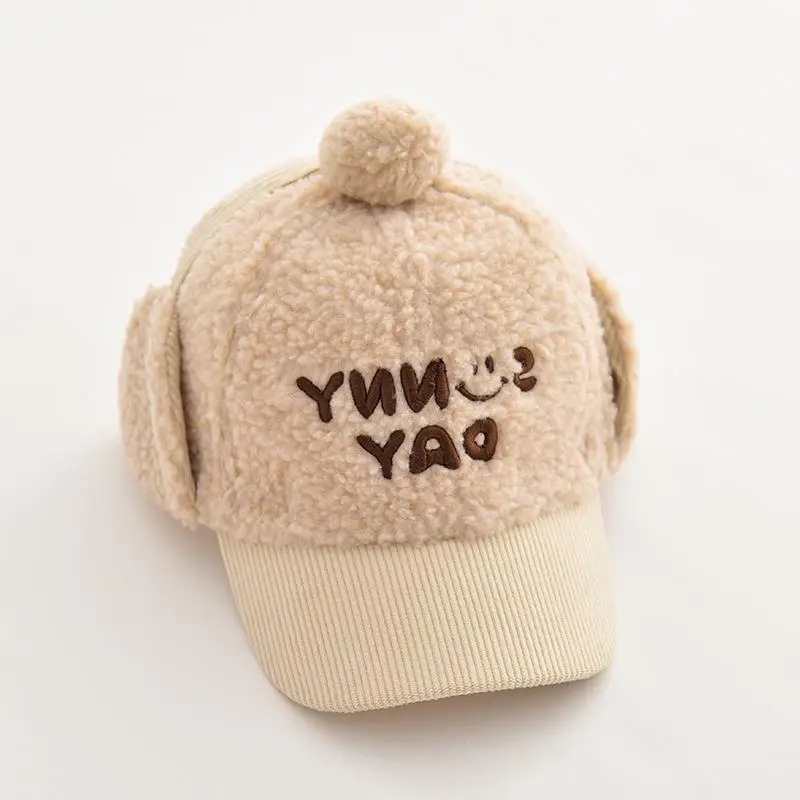 Plush Winter Hats for Boys Girls Cute Warm Cap - Image 24