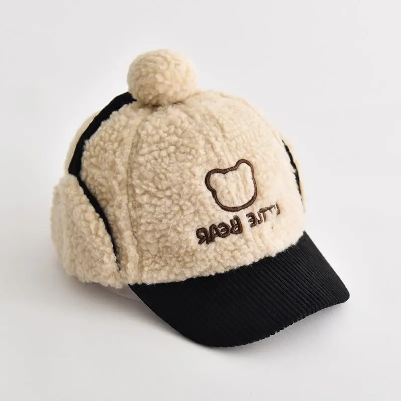 Plush Winter Hats for Boys Girls Cute Warm Cap - Image 6