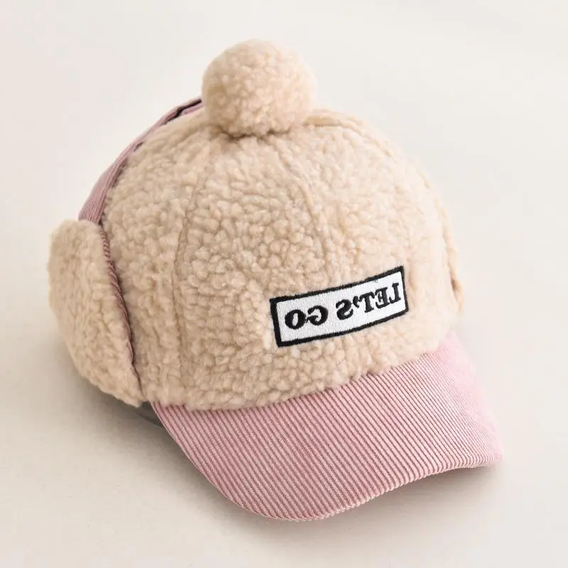 Plush Winter Hats for Boys Girls Cute Warm Cap - Image 9