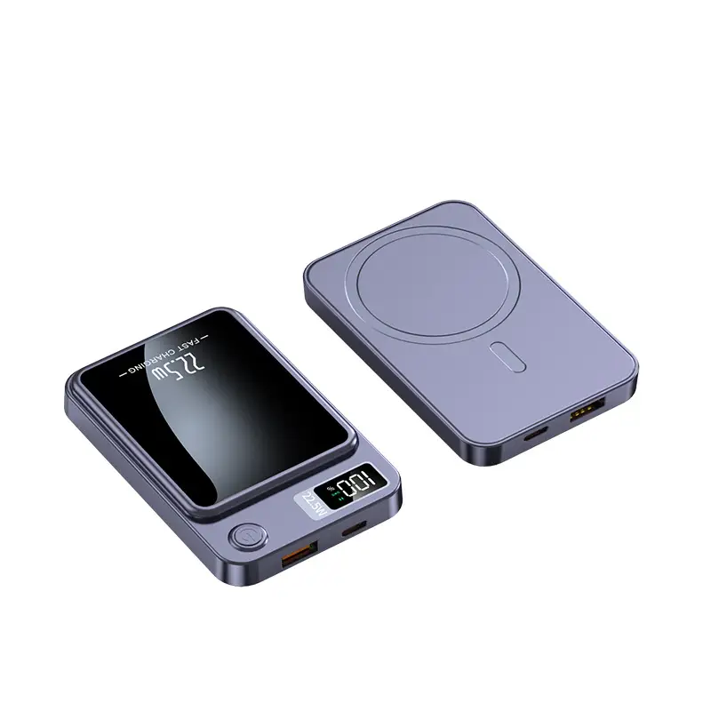 Cross-border explosions Magsafe magnetic wireless charging treasure 22.5W super fast charging 20000 mA mobile power supply