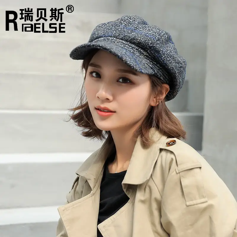 Autumn Winter Woolen Duck Tongue Hats for Kids All-Match - Image 5