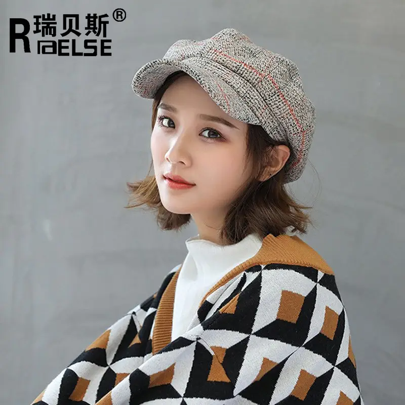 Autumn Winter Woolen Duck Tongue Hats for Kids All-Match - Image 6