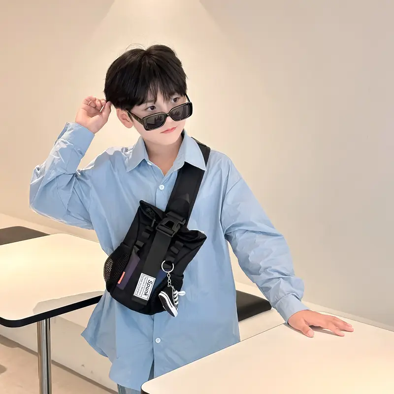 Green Crossbody Bag for Boys Boys Fashion Cool Shoulder Bag - Image 7