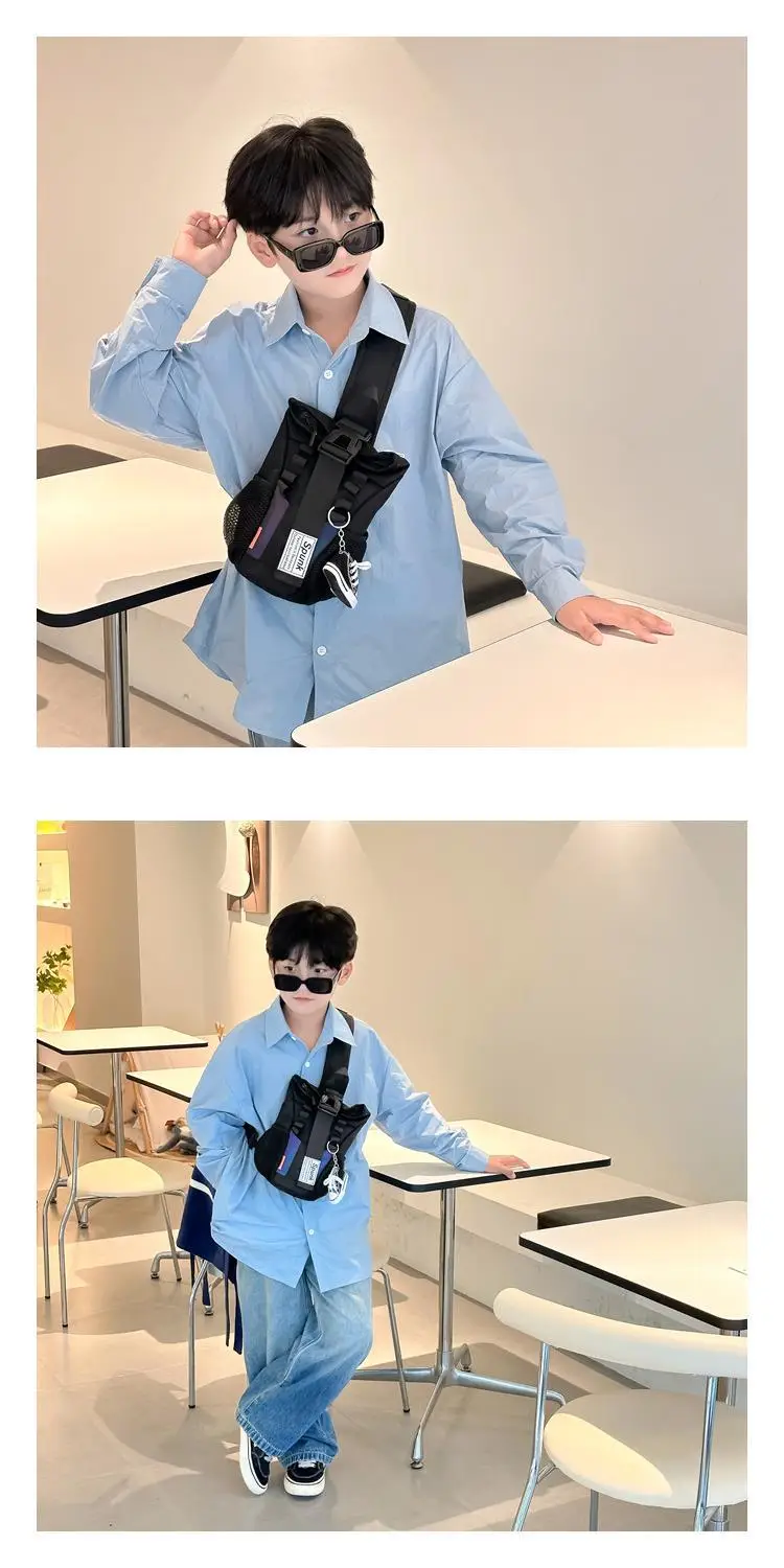 Green Crossbody Bag for Boys Boys Fashion Cool Shoulder Bag — feature 12