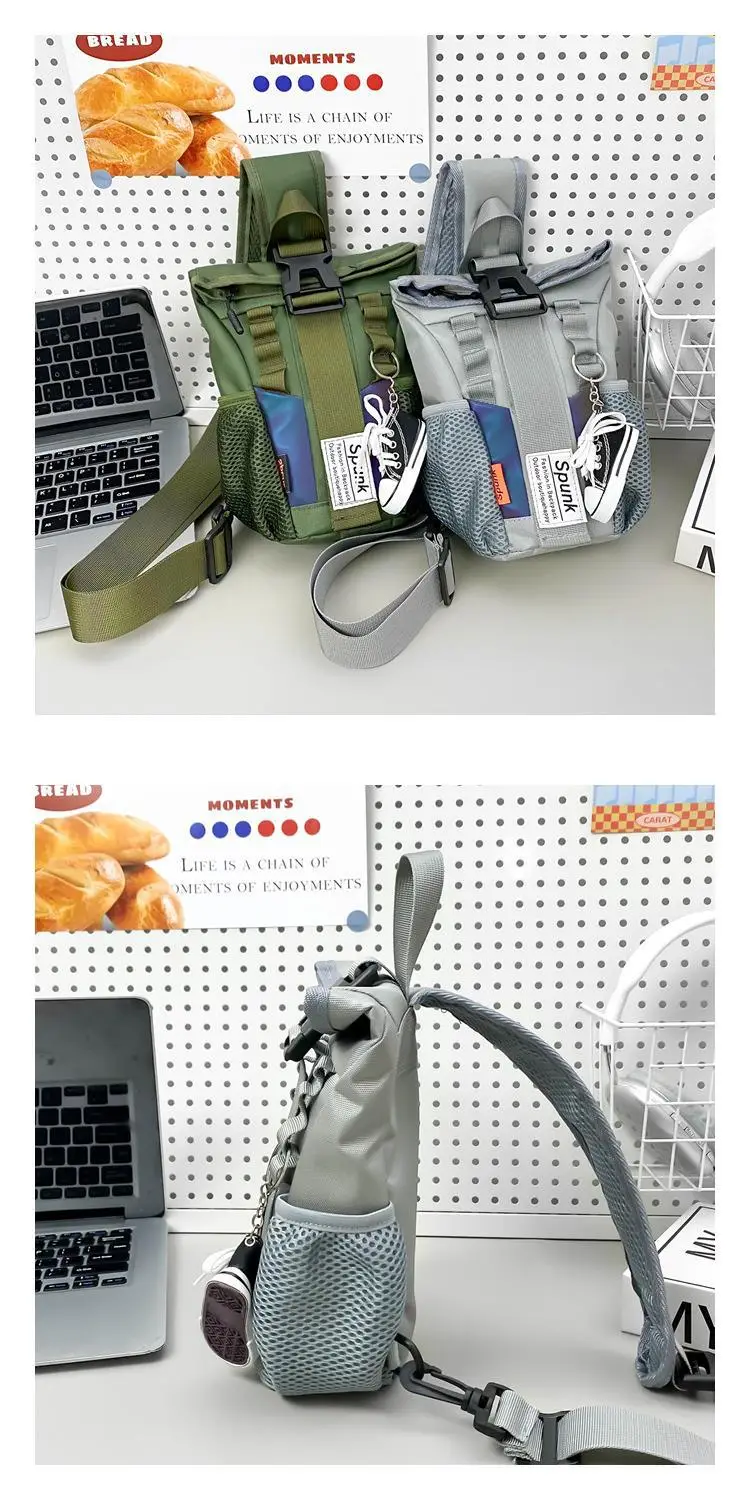 Green Crossbody Bag for Boys Boys Fashion Cool Shoulder Bag — feature 15