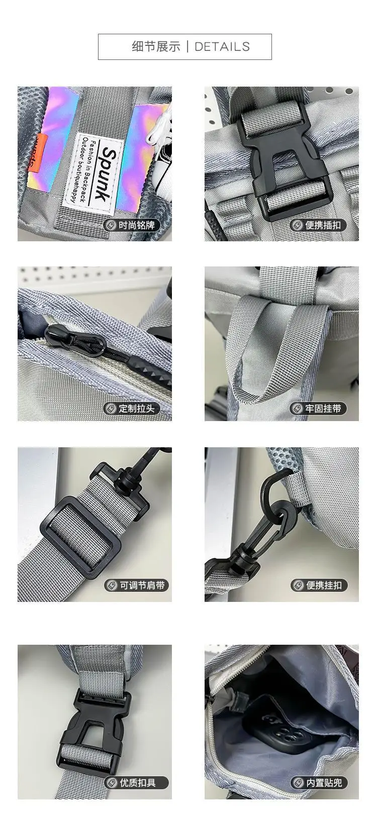Green Crossbody Bag for Boys Boys Fashion Cool Shoulder Bag — feature 18