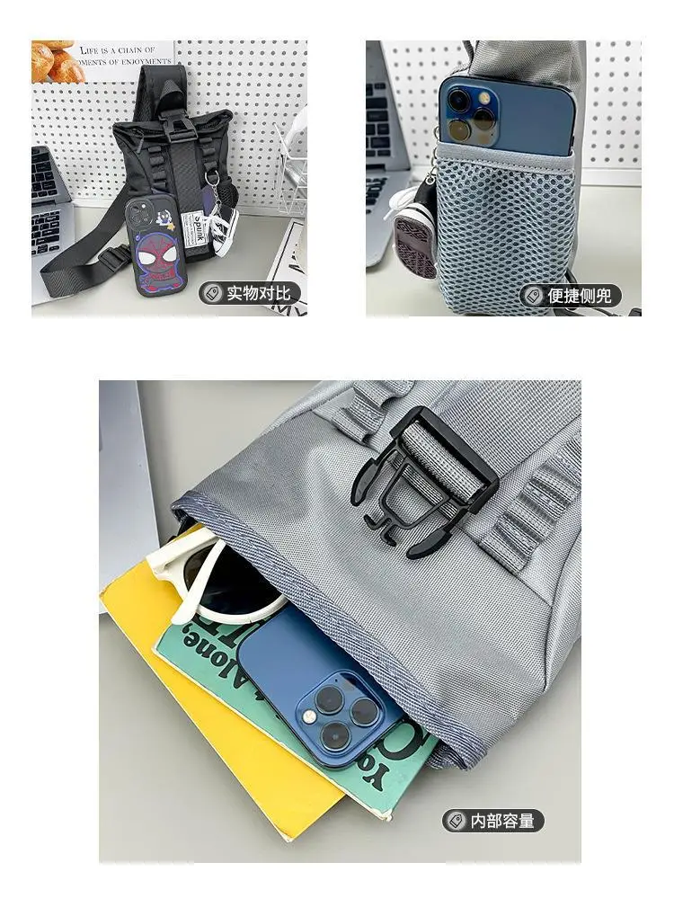 Green Crossbody Bag for Boys Boys Fashion Cool Shoulder Bag — feature 19