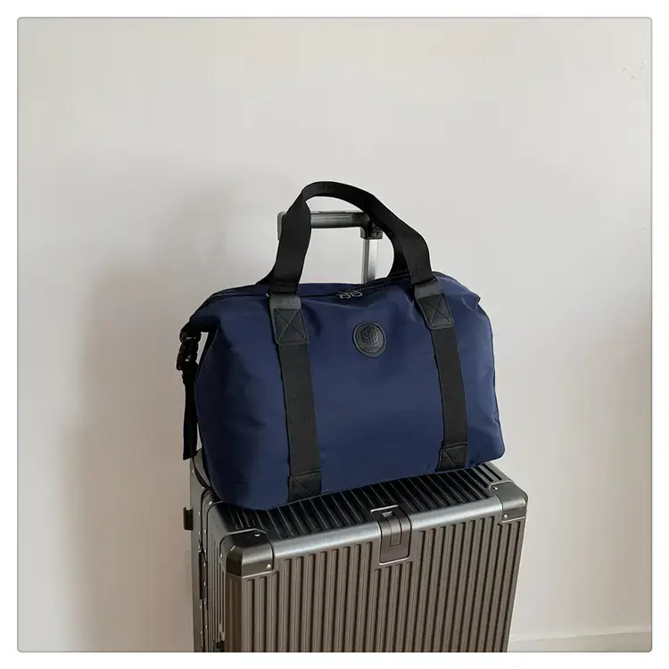New Large Capacity Yoga Bag Fashionable Short-distance Travel Fitness Bag Lightweight Simple Solid Color Shoulder Handbag — feature 43
