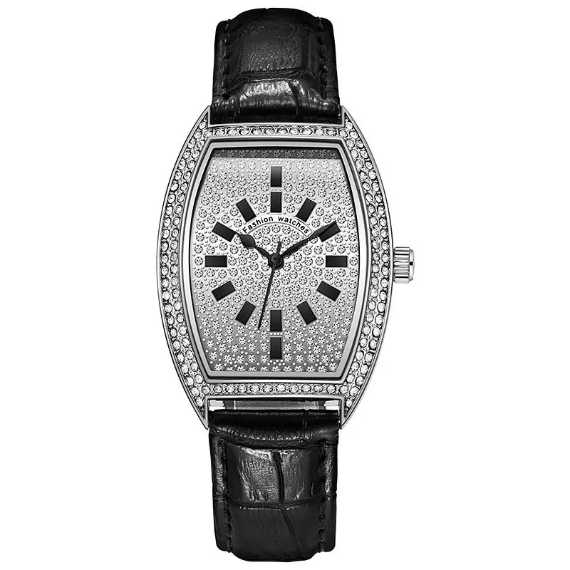 Starry Sky Women's Green Quartz Watch with Diamond Face - Image 6