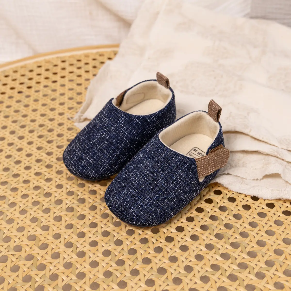 Baby Velcro Slip-On Shoes for 0-1 Year Old
