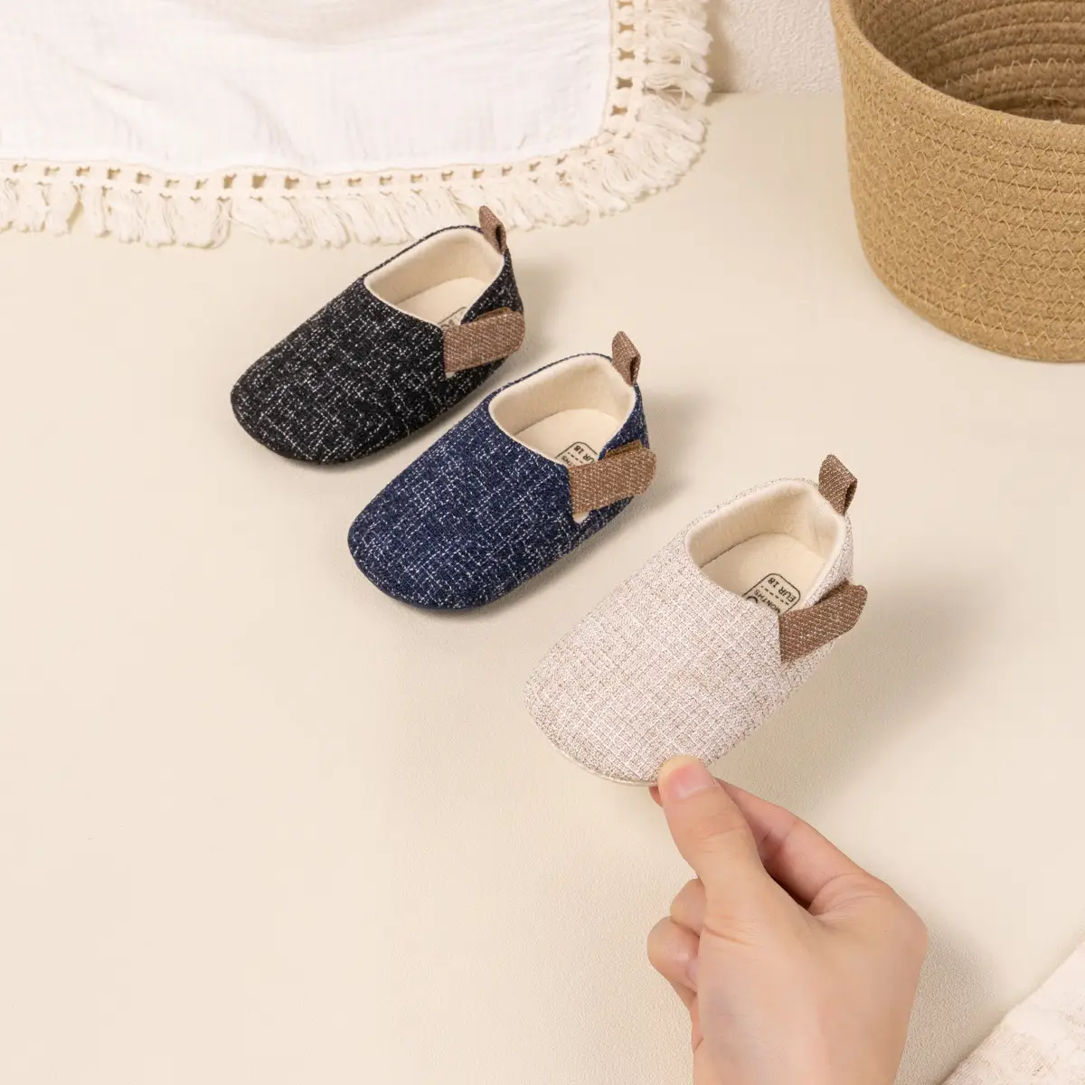 Baby Velcro Slip-On Shoes for 0-1 Year Old — feature 5