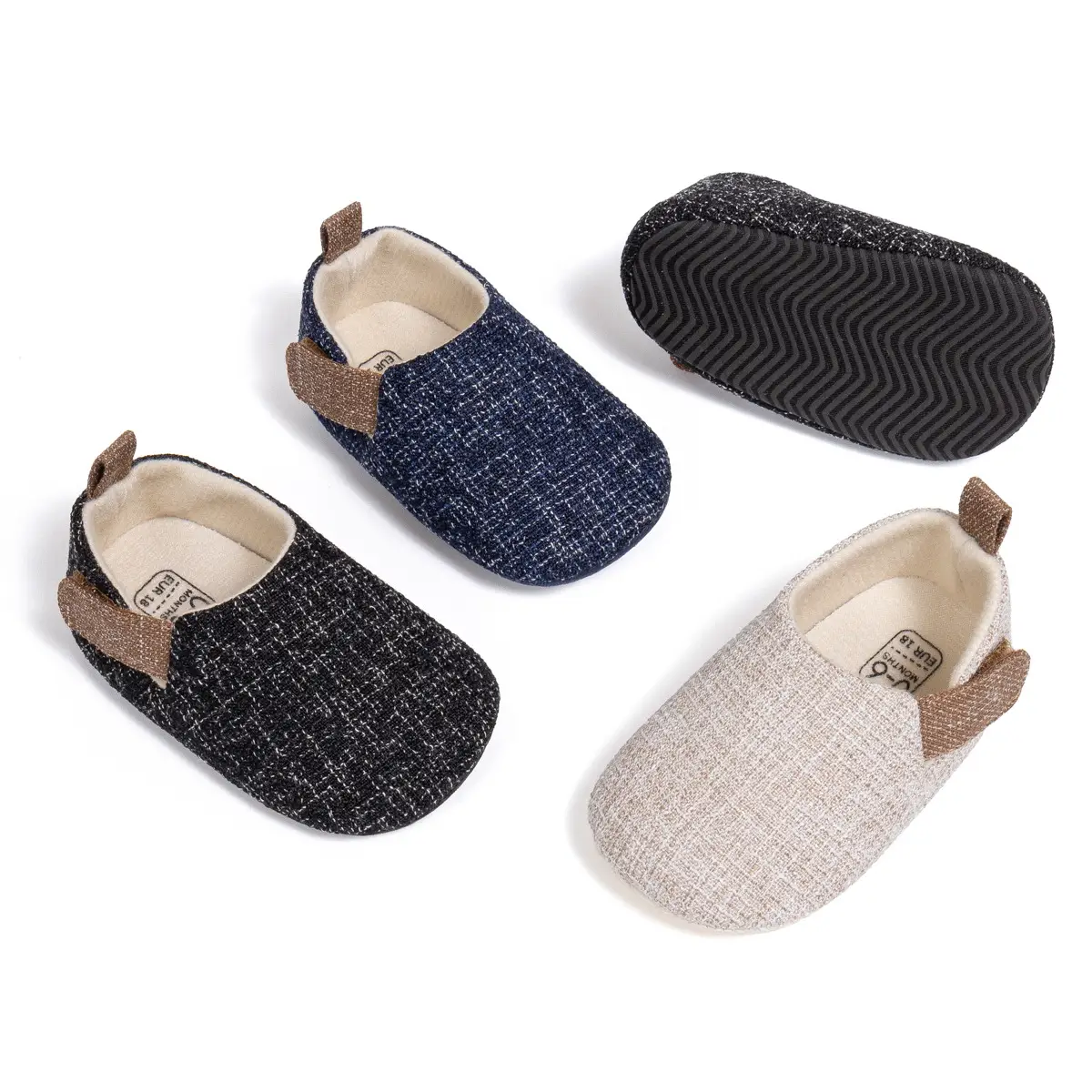 Baby Velcro Slip-On Shoes for 0-1 Year Old — feature 7